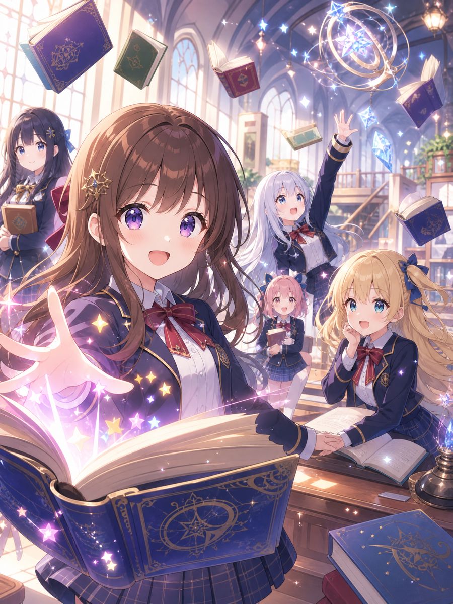 蜜桃动漫教程-魔法学院少女觉醒篇